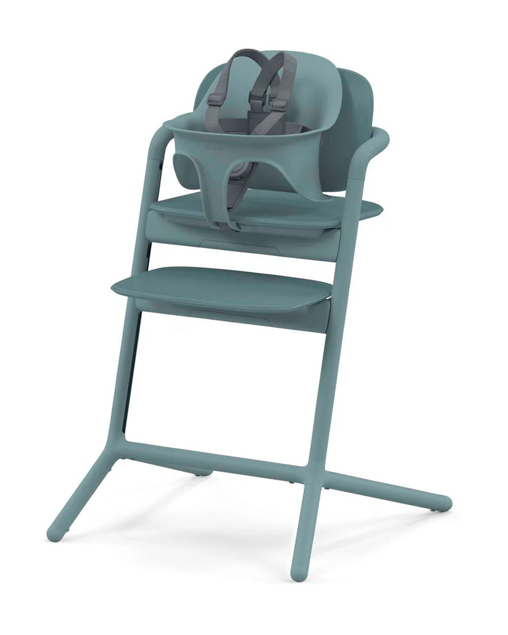 Cybex Lemo 3 in 1 High Chair-With Comfort Inlay, Baby Set & Tray-2 Years Warranty-For 6M to 99Y (Upto 120 Kg)-Stone Blue - Image 9