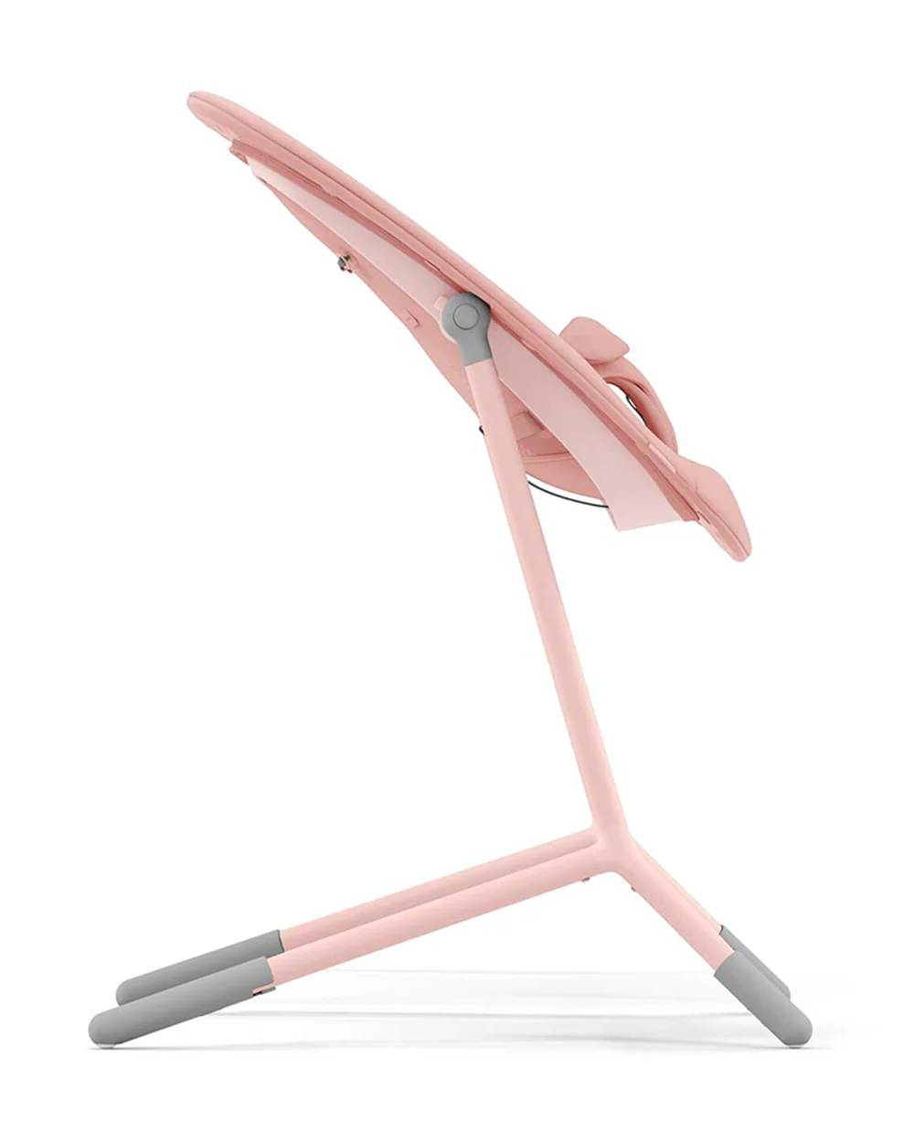 Cybex Lemo 4 in 1 High Chair-With Bouncer Seat, Baby Set & Tray-Individual Height & Depth Adjustment of Seat & Footrest-Anti Tip Rear Wheels for Easy Movement-2 Years Warranty-For 0 to 99Y (Upto 120 Kg)-Pearl Pink - Image 5