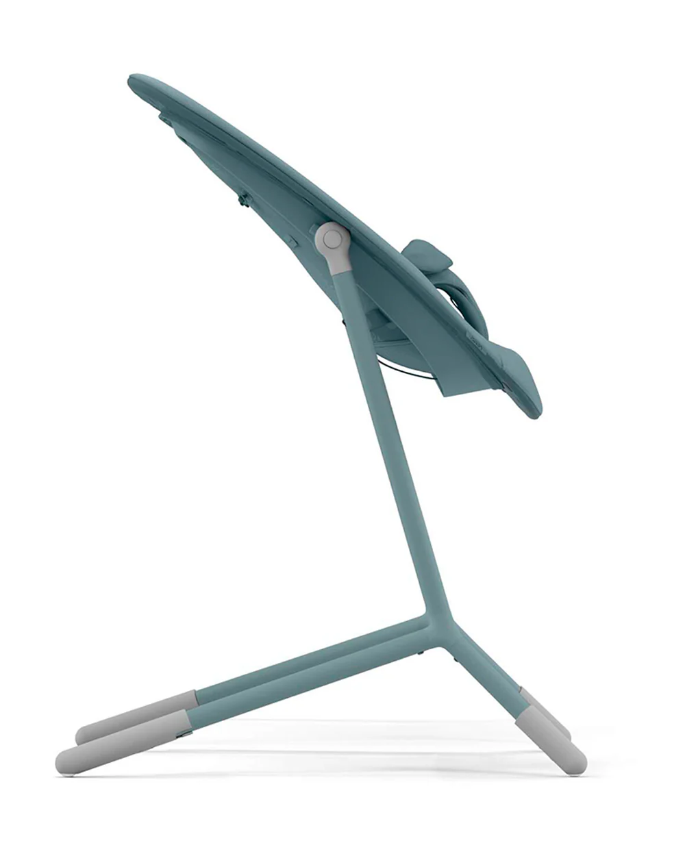 Cybex Lemo 4 in 1 High Chair-With Bouncer Seat, Baby Set & Tray-Individual Height & Depth Adjustment of Seat & Footrest-Anti Tip Rear Wheels for Easy Movement-2 Years Warranty-For 0 to 99Y (Upto 120 Kg)-Stone Blue - Image 5