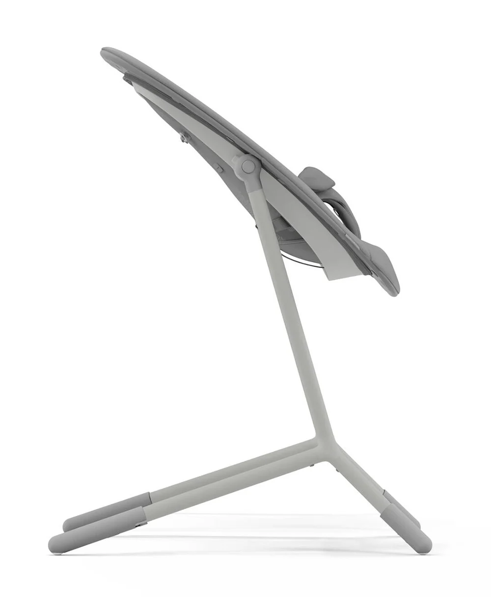 Cybex Lemo 4 in 1 High Chair-With Bouncer Seat, Baby Set & Tray-Individual Height & Depth Adjustment of Seat & Footrest-Anti Tip Rear Wheels for Easy Movement-2 Years Warranty-For 0 to 99Y (Upto 120 Kg)-Suede Grey - Image 5