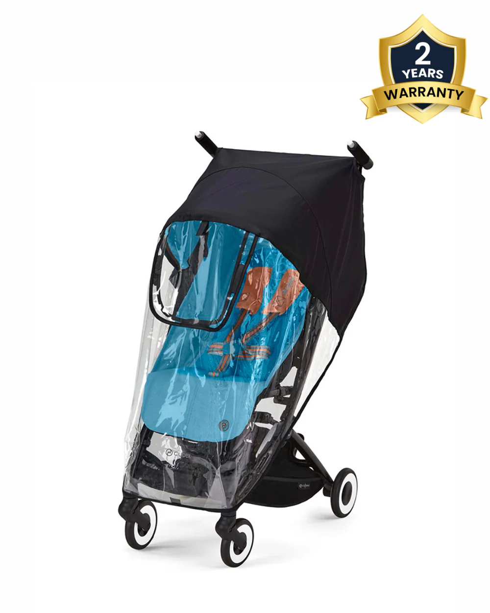 Cybex Libelle Stroller Rain Cover-Easy To Attach - Image 2