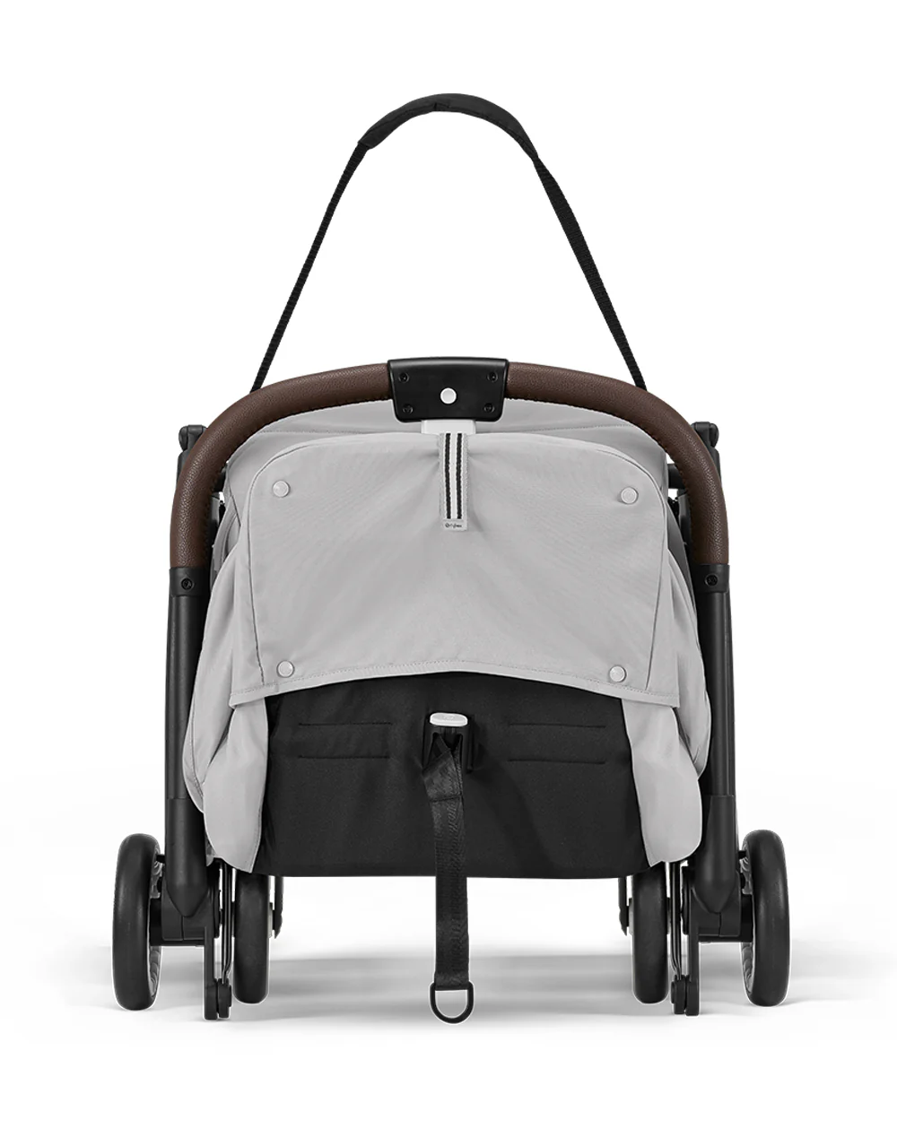 Cybex Orfeo Cabin Friendly Stroller-One Hand Fold-Flat Reclining Seat-Car Seat Compatible-2 Years Warranty-For 0 to 4Y (Upto 22 Kg)-Silver Frame & Fog Grey Seat - Image 13