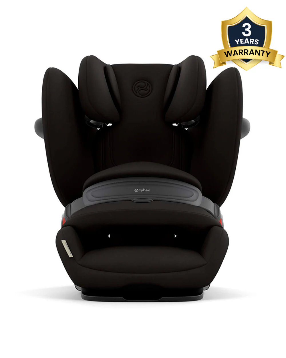 Cybex Pallas G2 Baby Car Seat-Forward Facing-With Airbag Style Impact Shield-Reduces the Risk of Neck Injury-12 Positions Adjustable Headrest-For 15M to 12Y (9 to 50 Kg)-Magic Black - Image 2
