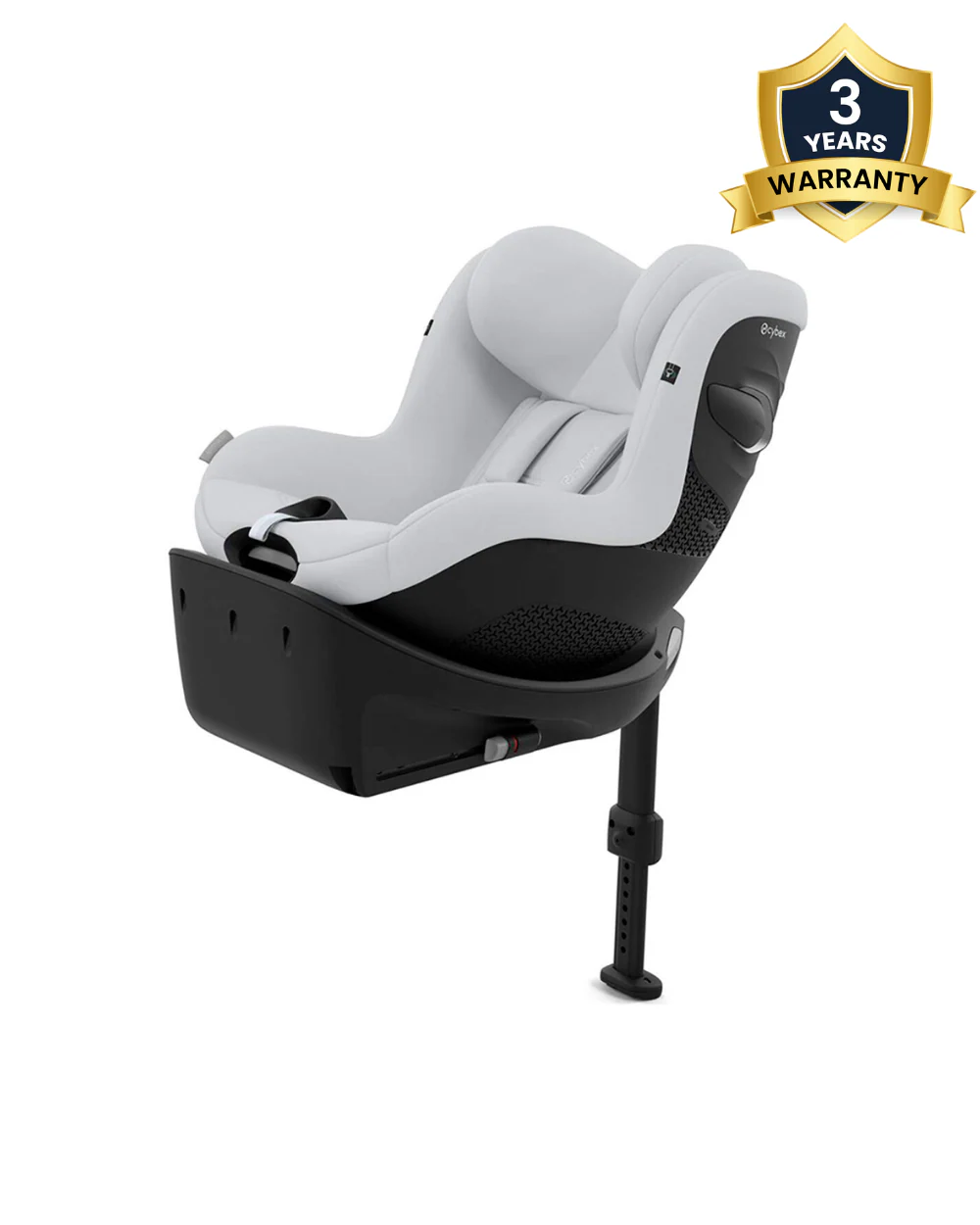 Cybex Sirona Gi i-Size Baby Car Seat-Convertible (Forward & Rear Facing)-360 Degree Rotation-5 Positions Recline in Both Mode-For 3M to 4Y (Upto 20 Kg)-Fog Grey - Image 2