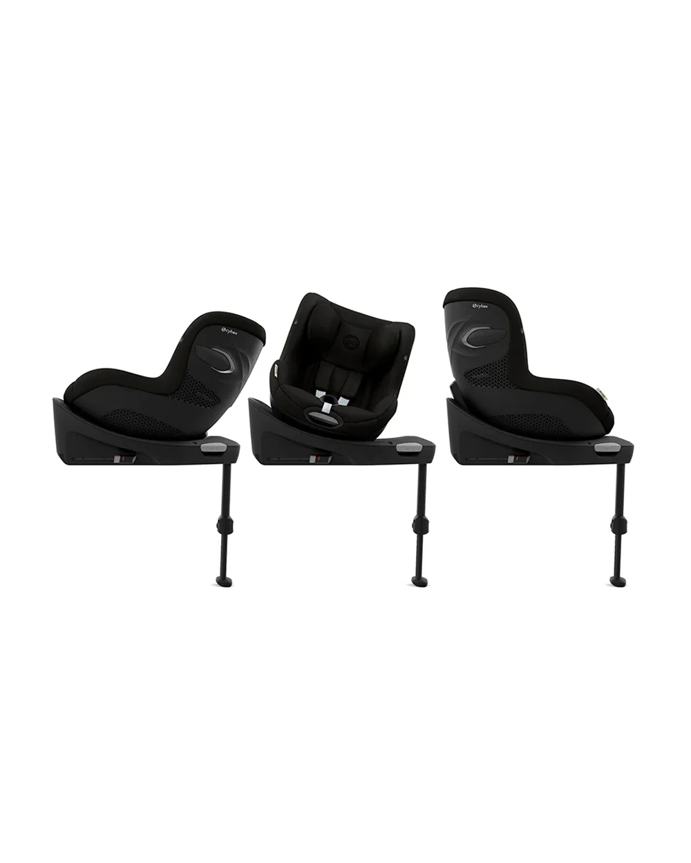 Cybex Sirona Gi i-Size Baby Car Seat-Convertible (Forward & Rear Facing)-360 Degree Rotation-5 Positions Recline in Both Mode-For 3M to 4Y (Upto 20 Kg)-Magic Black - Image 9