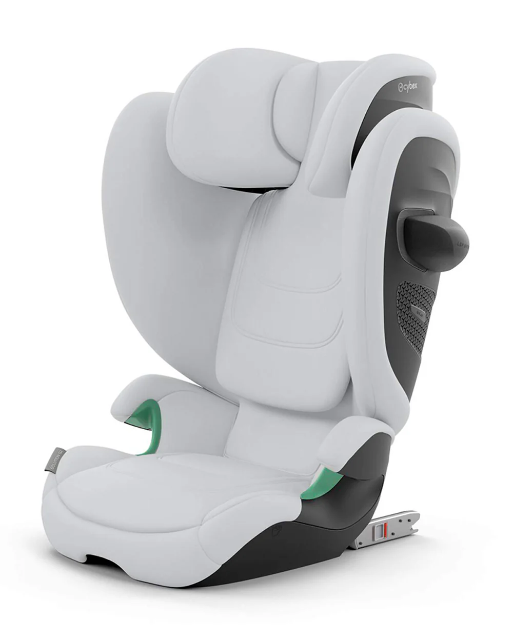 Cybex Solution G2 Foldable Car Seat-Forward Facing-Folds into Compact Shape-With Convenient Carry Handle-12 Positions Adjustable Headrest-For 3 to 12Y (15 to 50 Kg)-Fog Grey