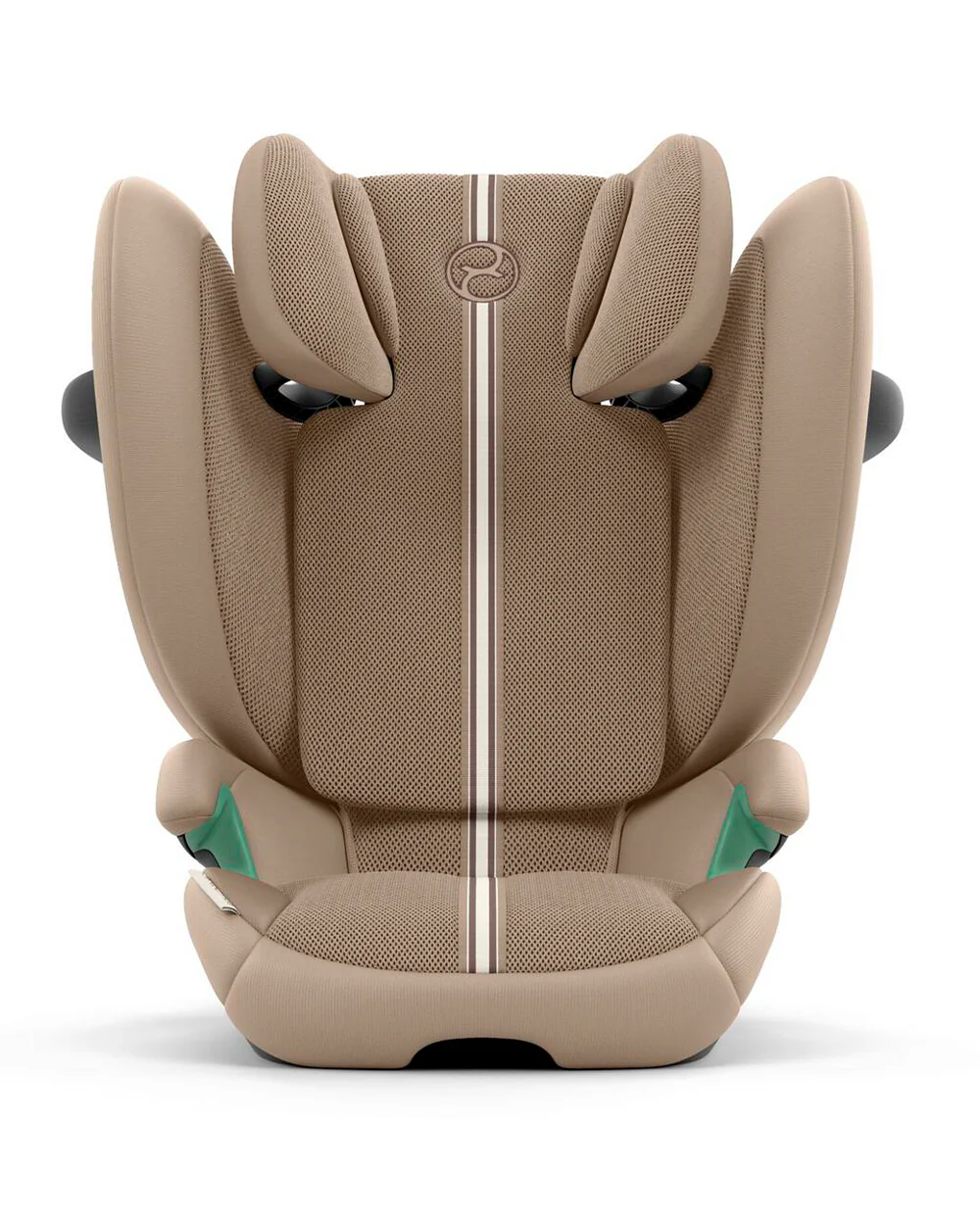 Cybex Solution G2 PLUS Foldable Car Seat-Forward Facing-Folds into Compact Shape-Mesh Fabric For 6x Better Airflow-With Convenient Carry Handle-12 Positions Adjustable Headrest-For 3 to 12Y (15 to 50 Kg)-Almond Beige - Image 10