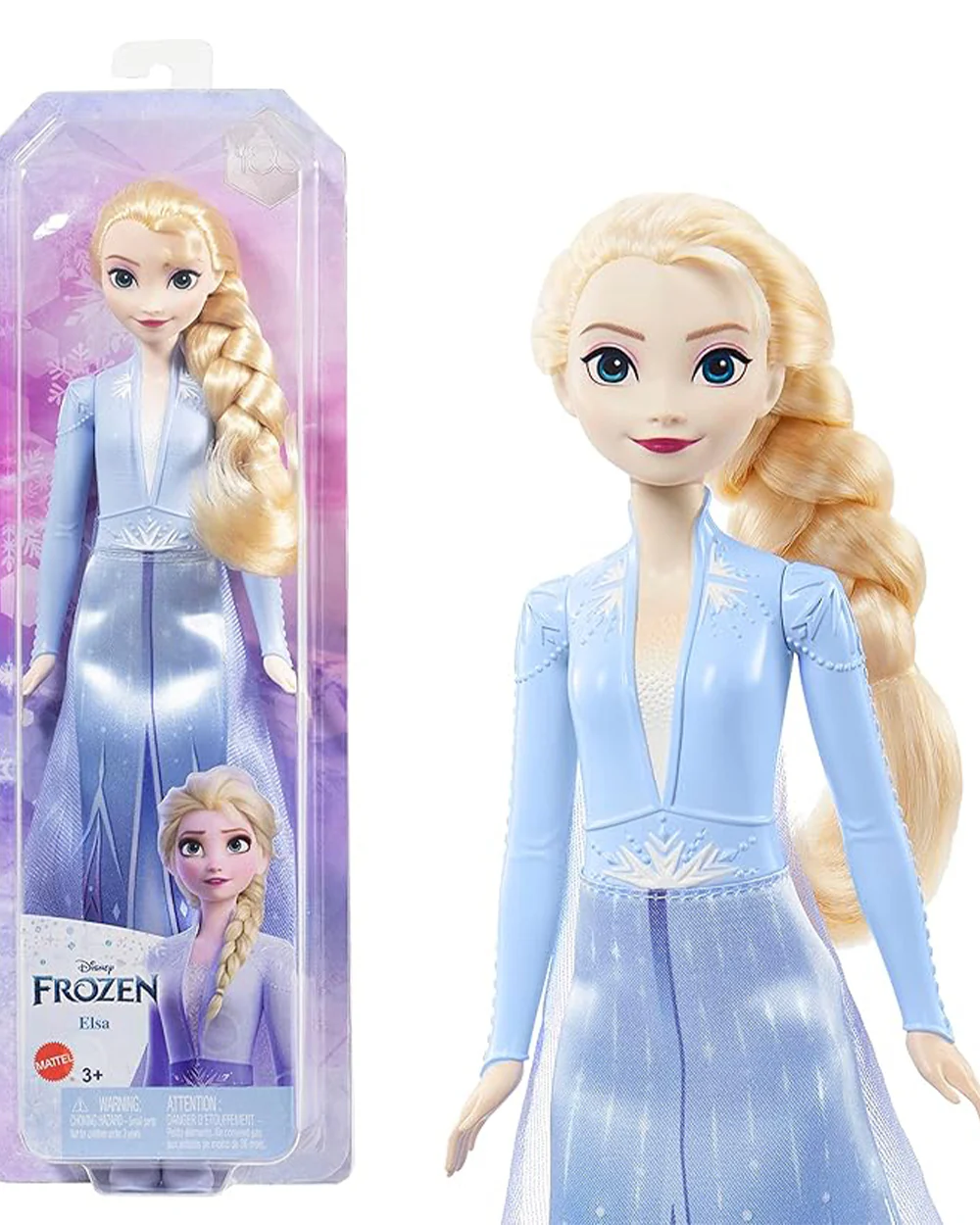 Disney Frozen Elsa Posable Fashion Doll With Signature Clothing And Accessories Inspired From Frozen 2 Movie-Promotes Role Play-Doll & Doll Houses-12M+ - Image 5