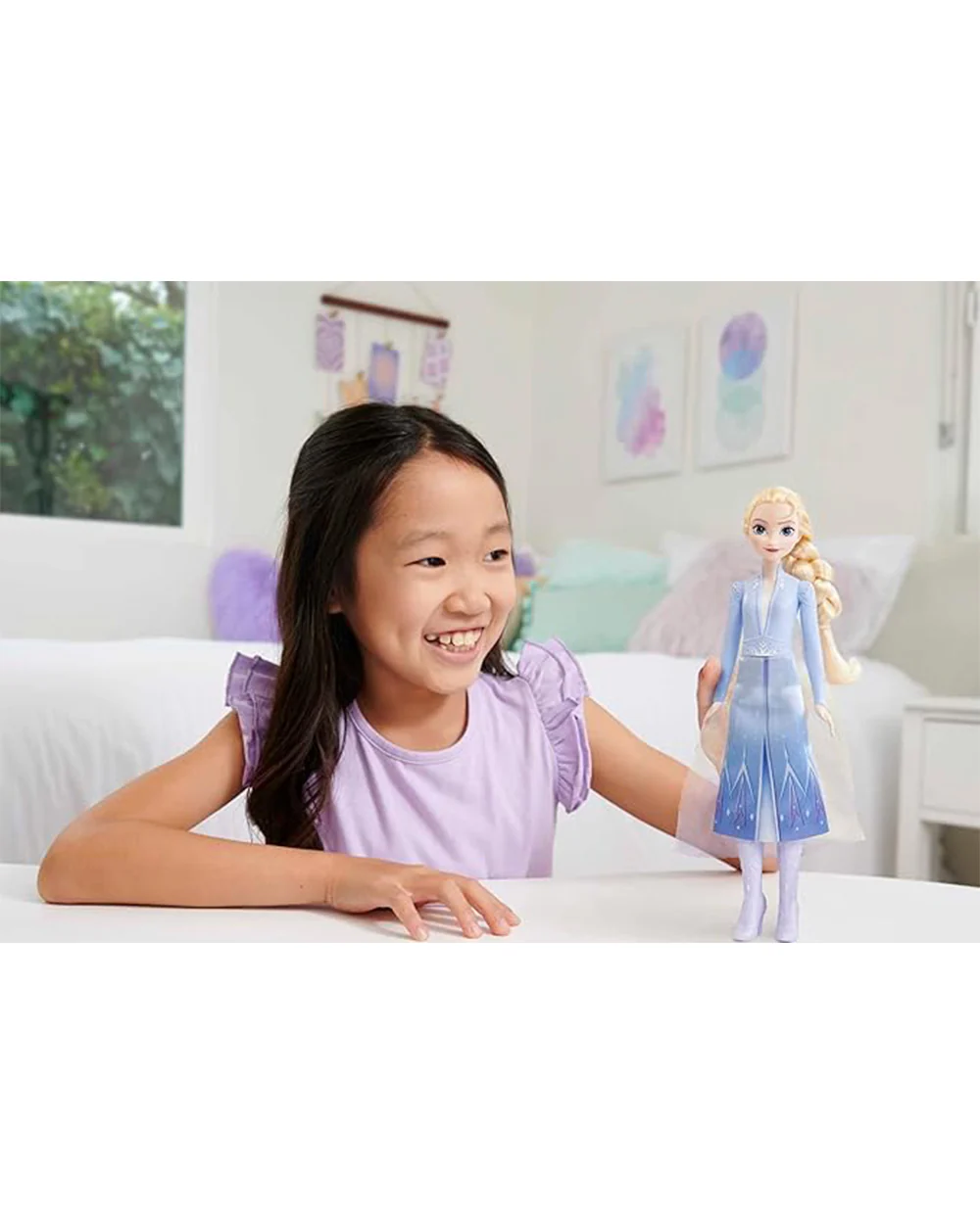 Disney Frozen Elsa Posable Fashion Doll With Signature Clothing And Accessories Inspired From Frozen 2 Movie-Promotes Role Play-Doll & Doll Houses-12M+ - Image 6