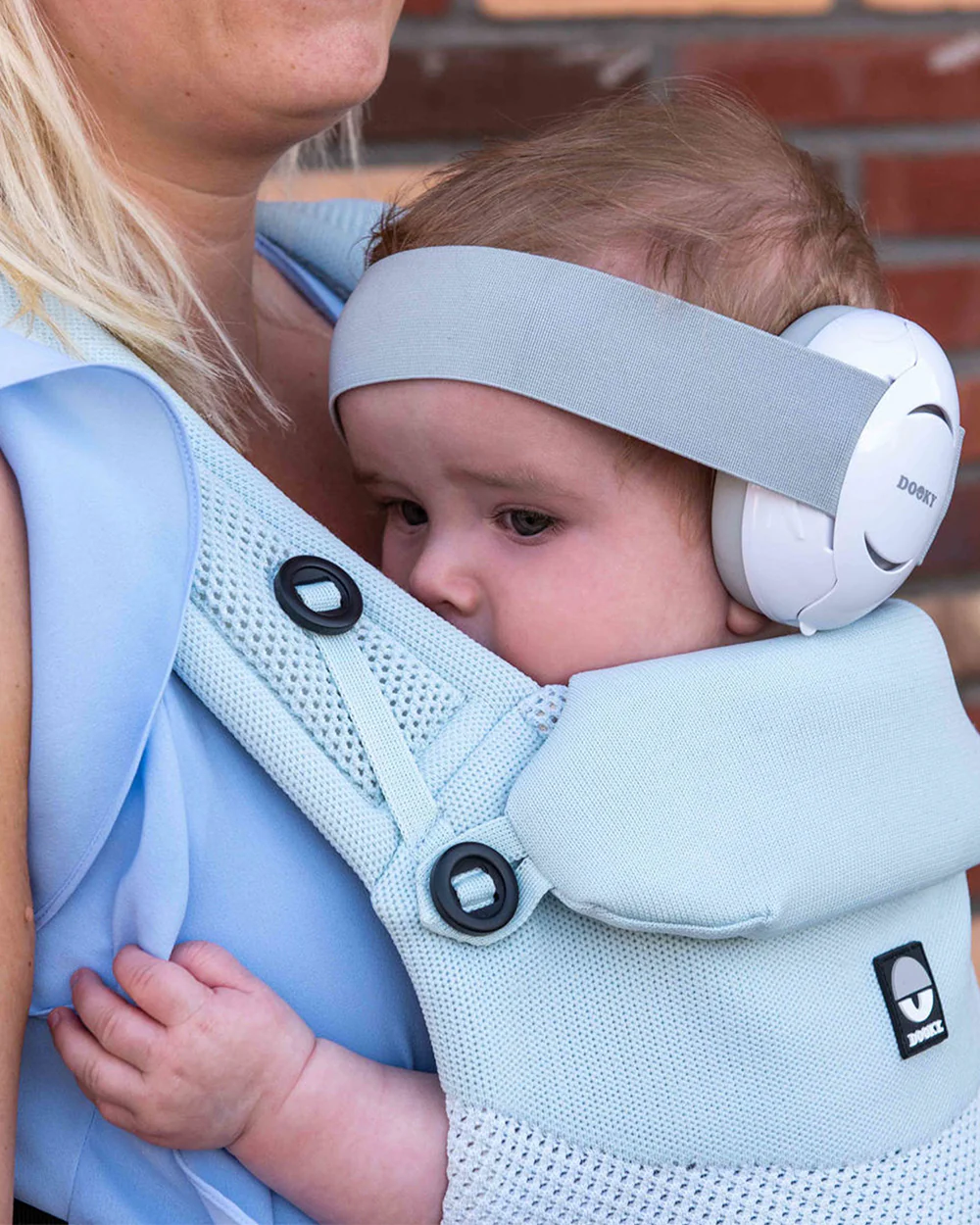 Dooky Baby Earmuff-Baby Ear Protection-Soft & Adjustable-25 dB Insulation-Includes Storage Bag-For Infants - Image 9