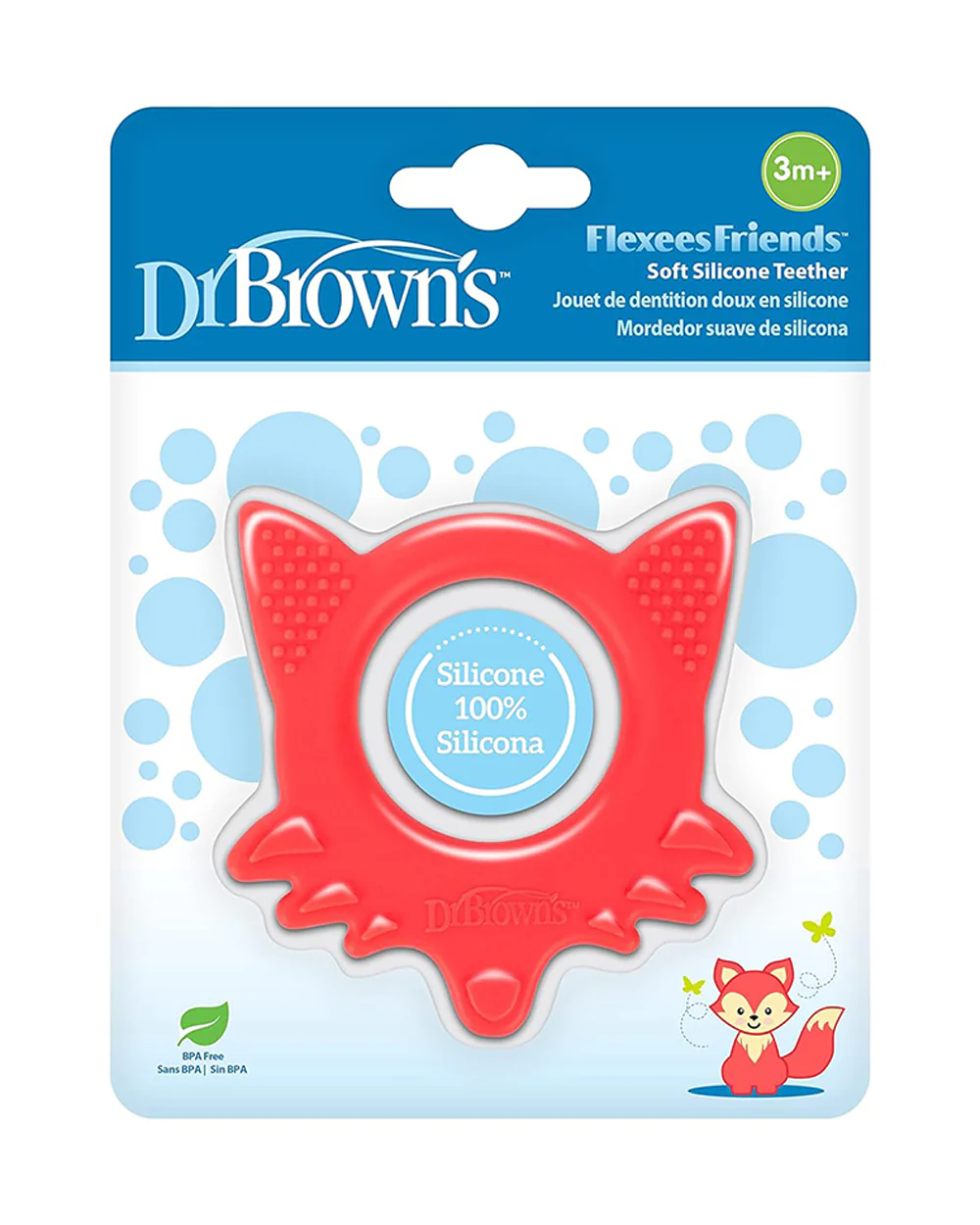 Dr. Brown's Flexees Friends Teether-Fox - Image 9