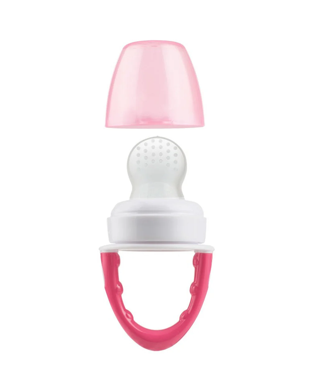 Dr. Brown's Fresh Firsts Silicone Feeder-Mesh Free Design-With Tiny Holes-Pink-For Infants - Image 3