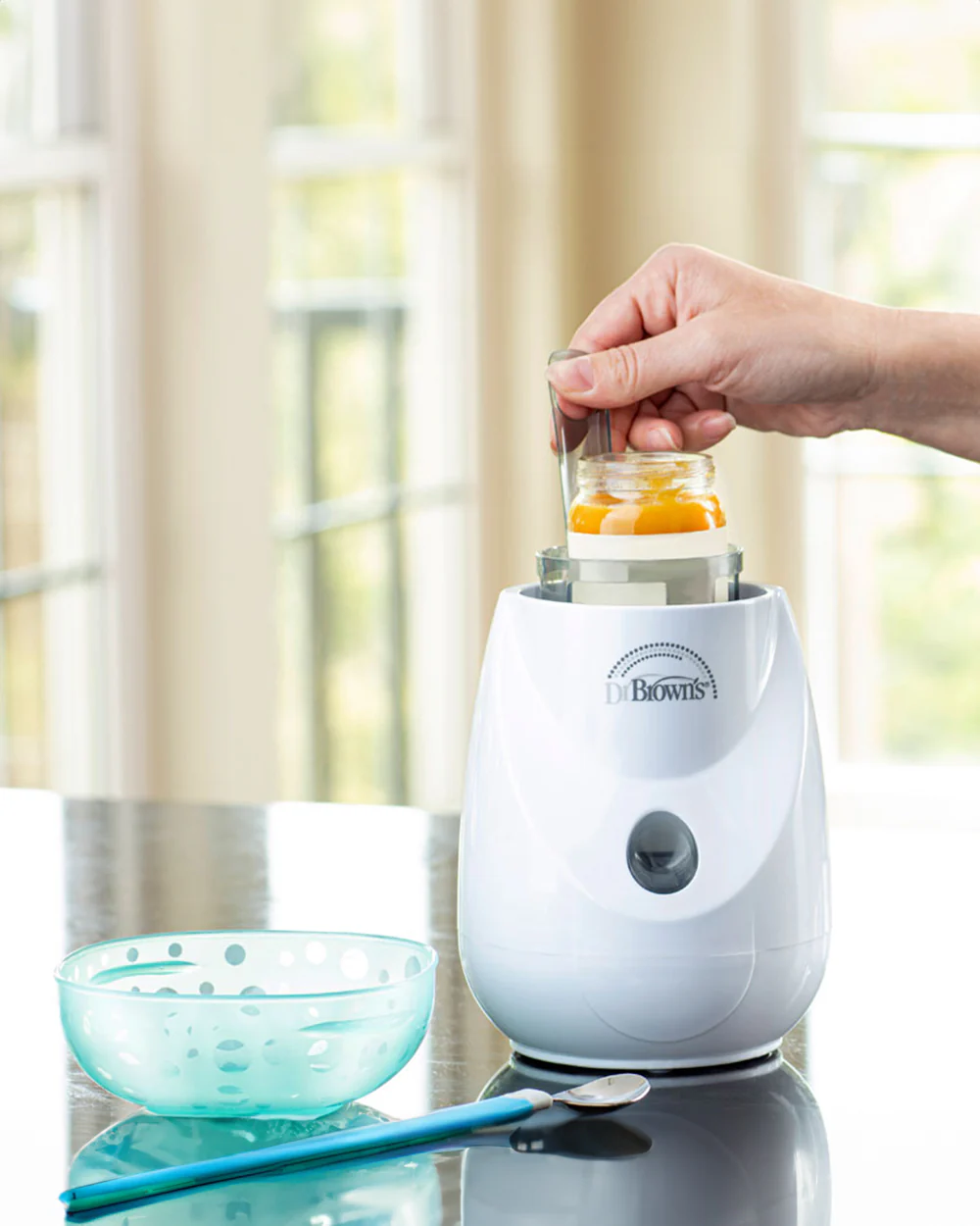 Dr. Brown's Insta Feed Bottle Warmer & Sterilizer-Built in Sterilizing Function for Bottle Accessories-80 Seconds Quick Warming-Overheat Protection-1 Bottle Capacity - Image 7