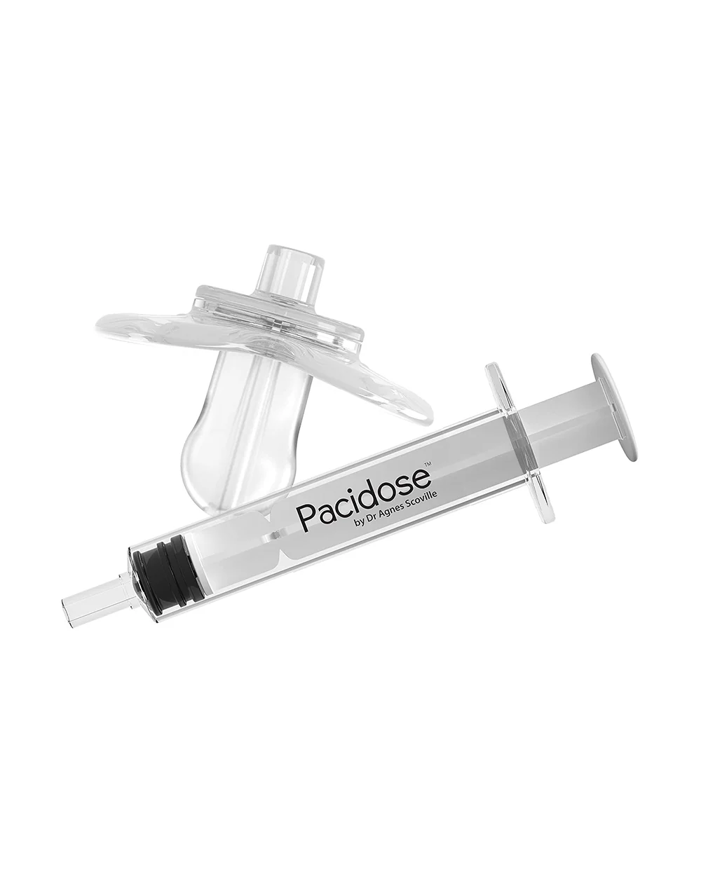 Dr. Brown's Pacidose Liquid Medicine Dispenser With Oral Syringe-Designed For Accurate Dosing-Made With Baby Safe Soft Silicone-Transparent-0 to 18M-For Infants