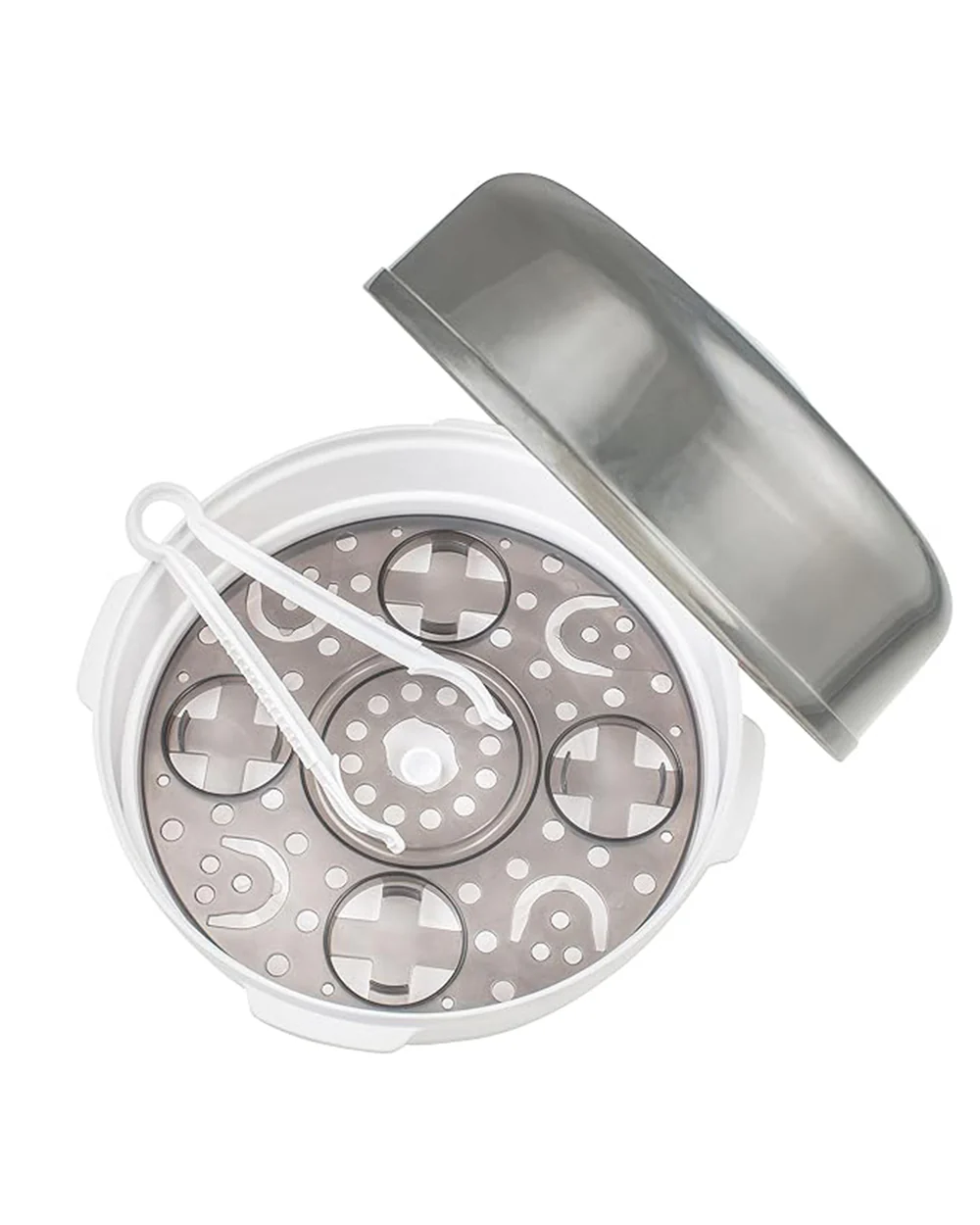 Dr. Brown's Microwave Steam Sterilizer-With Tong-Lightweight-4 Bottles Capacity - Image 2