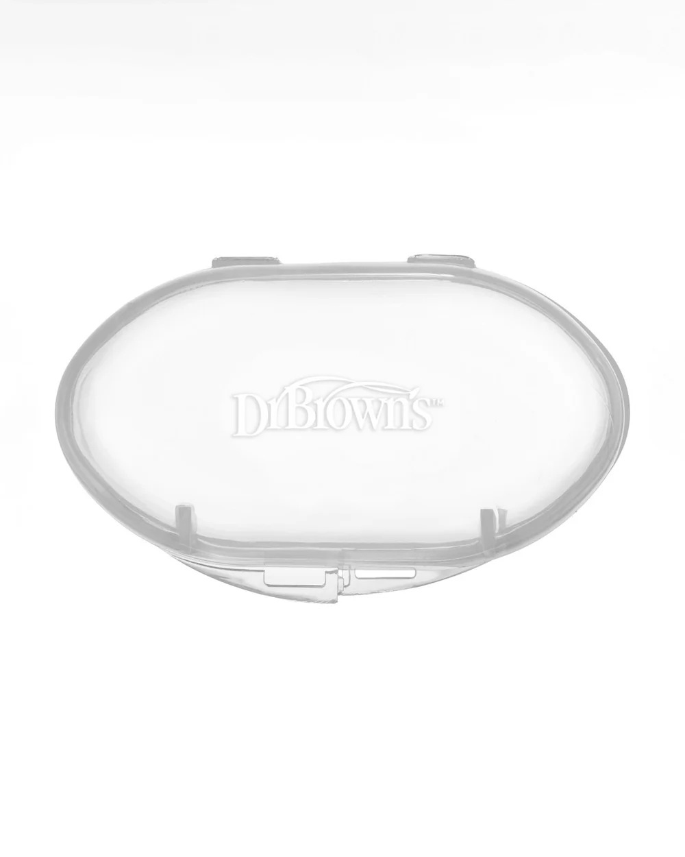Dr. Brown's Silicone Finger Baby Toothbrush with Case-3 to 12M-Grey - Image 3