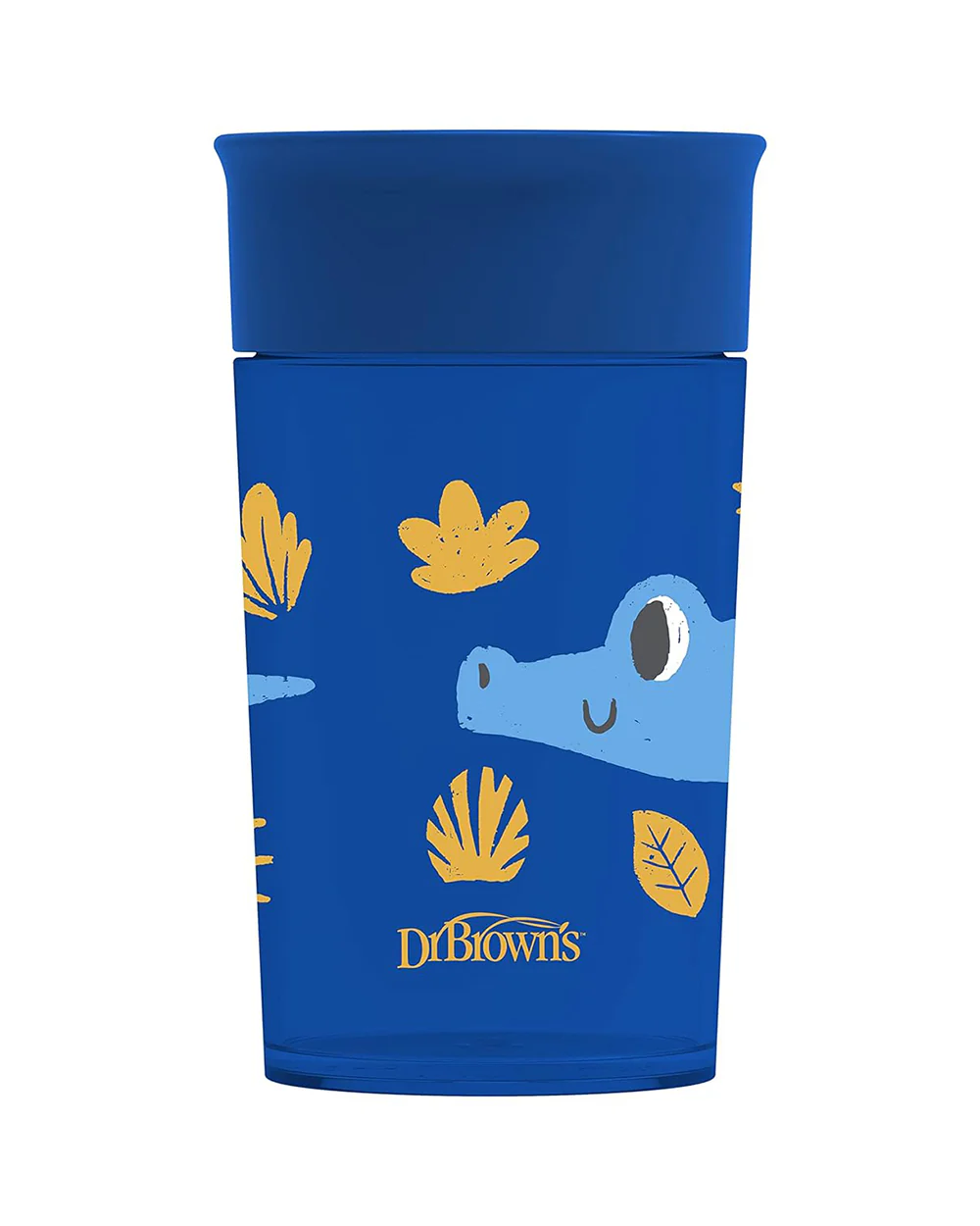 Dr. Brown's Smooth Wall Cheers 360 Cup-Blue Deco-Leak Proof-For Infants - Image 2