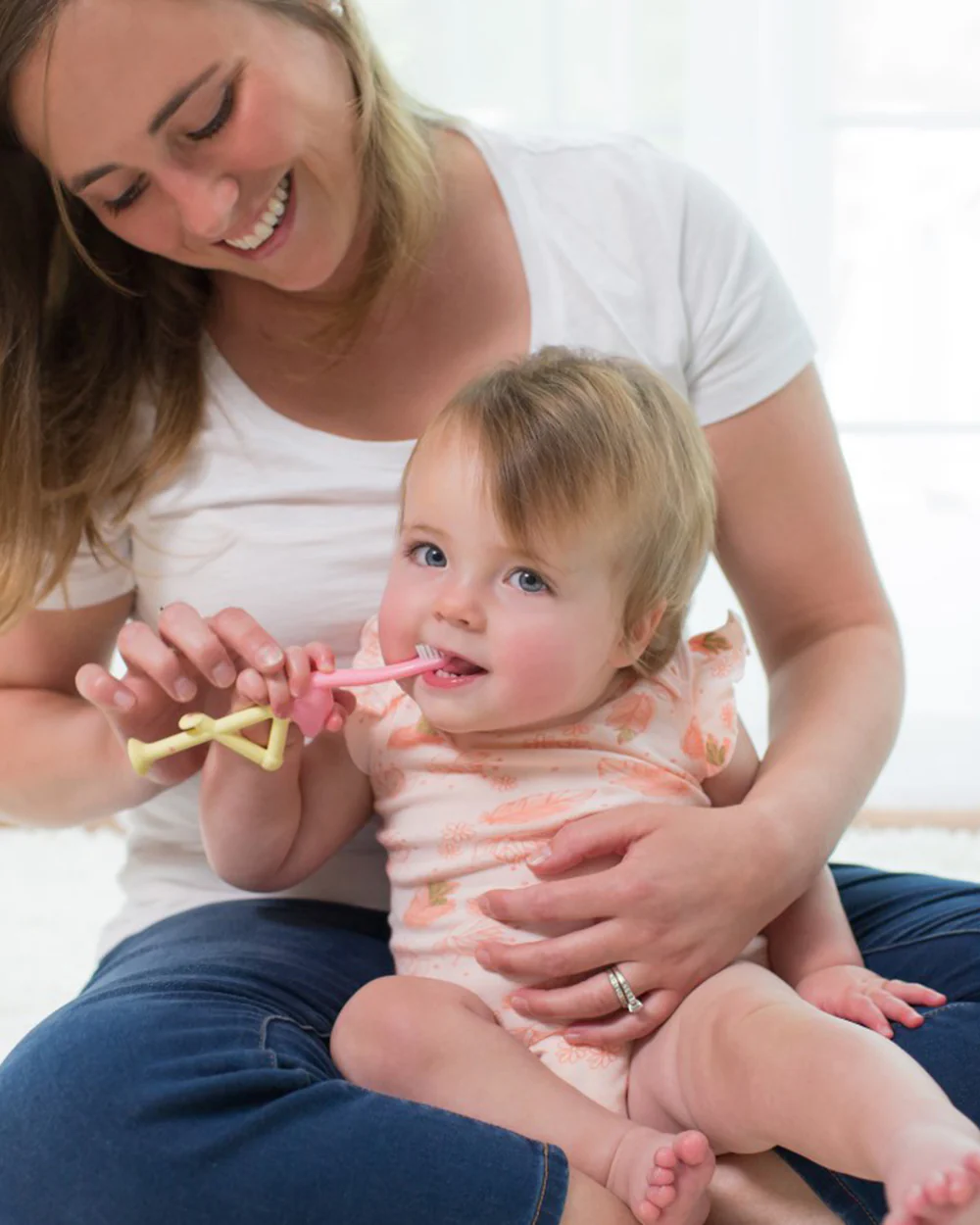 Dr. Brown's Toddler Baby Toothbrush-12 to 48M-Flamingo - Image 8