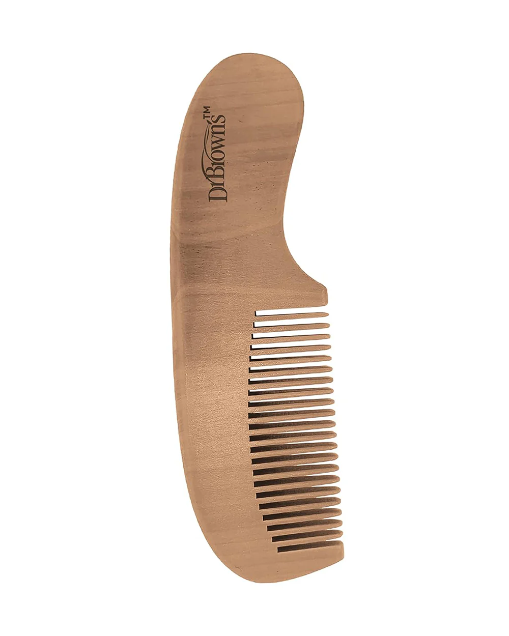 Dr. Brown's Wooden Soft & Safe Baby Brush & Comb-0 to 24M - Image 4