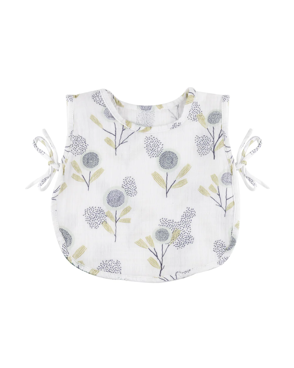 Dulaar Green Zen-The Sparrow Flower-Just Lion Around Jhablas-Printed-Organic Cotton-Pack of 3-For Infants - Image 3