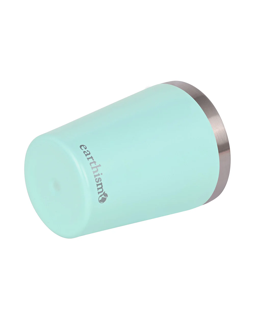 Earthism Double Wall Insulated Stainless Steel Tumbler-Soft Green-With Lid & Straw-For Infants - Image 3