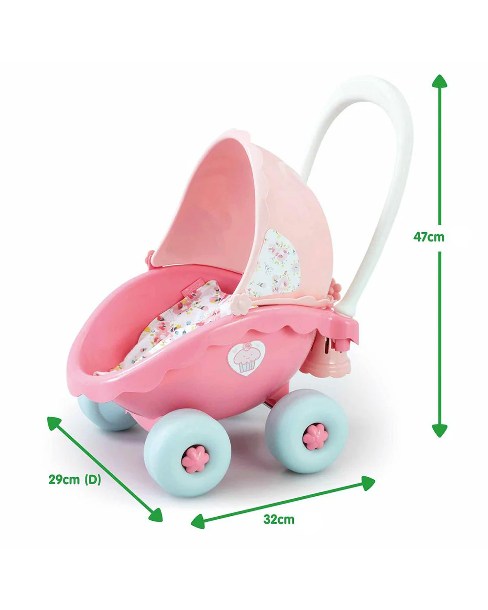 ELC Cup Cake My First Pram-Pretend & Play Toy-24M+ - Image 9