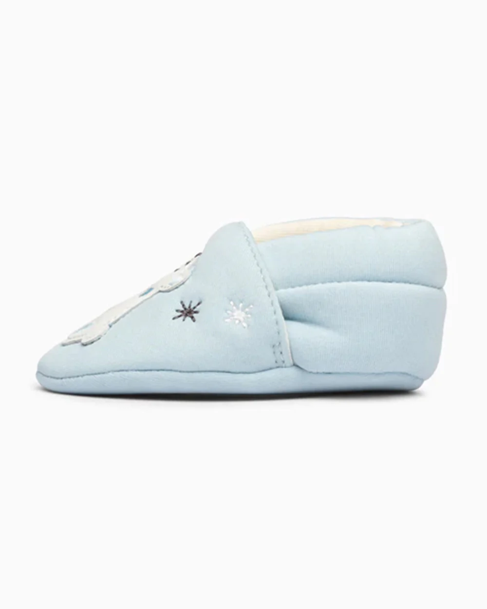 Elves Light Blue Anti-Skid Slip On Shoes For Infants - Image 2