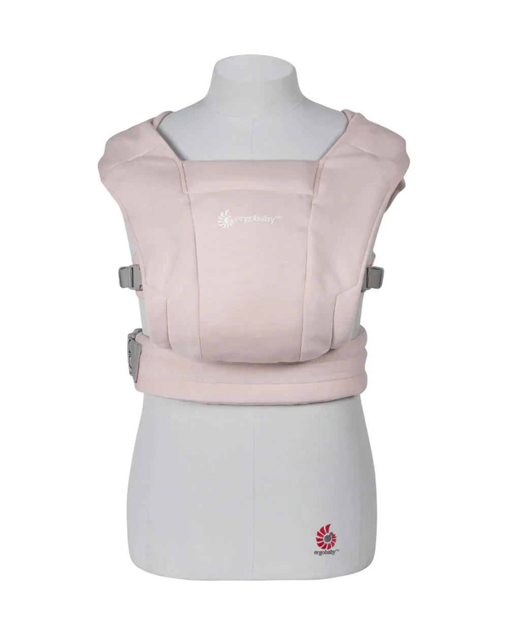 Ergobaby Embrace Baby Carrier-With 3 Carry Positions-Hip Healthy Certified-Breastfeeding Friendly-Cushioned Neck Support-For 0 to 18M (3.2 to 11.3 Kg)-Blush Pink - Image 2