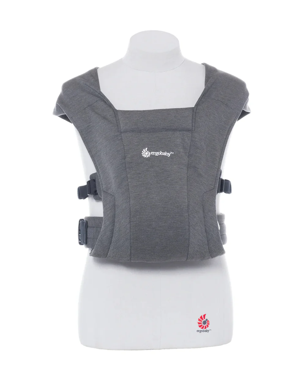 Ergobaby Embrace Baby Carrier-With 3 Carry Positions-Hip Healthy Certified-Breastfeeding Friendly-Cushioned Neck Support-For 0 to 12M (3.2 to 11.3 Kg)-Heather Grey - Image 2