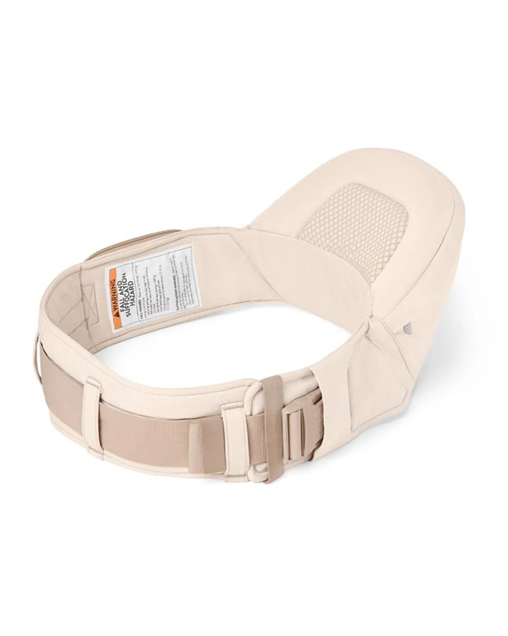 Ergobaby Lift Hip Seat Baby Carrier-With 4 Carrying Positions-Hip Healthy Certified-2 Storage Pockets-Anti Slip Grip & Angled Base-Padded Waistband to Ease Back Pain-For 6M+ to 4Y (Upto 20 Kg)-Natural Beige - Image 5