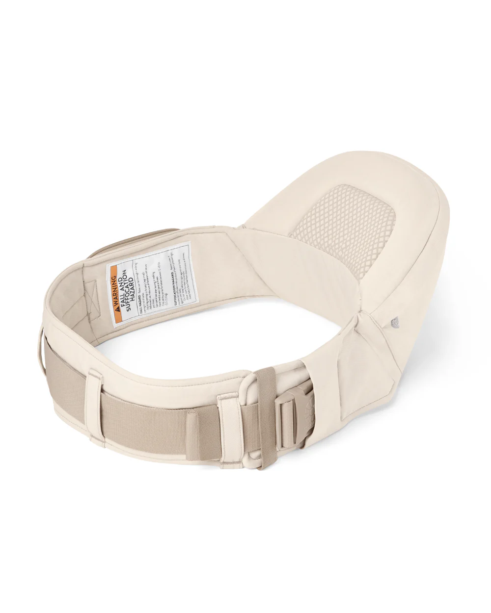 Ergobaby Lift Hip Seat Baby Carrier-With 4 Carrying Positions-Hip Healthy Certified-2 Storage Pockets-Anti Slip Grip & Angled Base-Padded Waistband to Ease Back Pain-For 6M+ to 4Y (Upto 20 Kg)-Natural Beige - Image 7