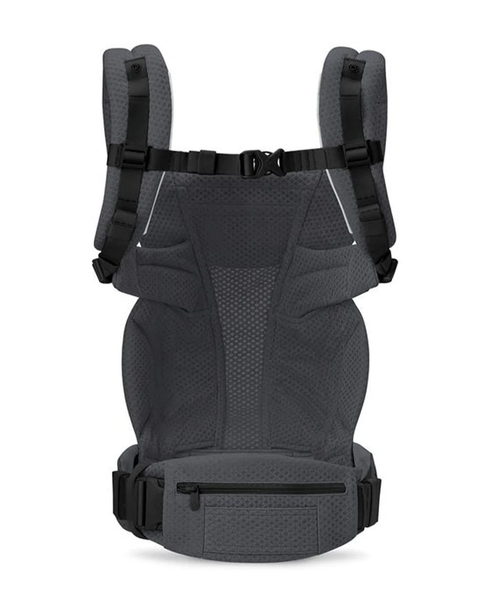Ergobaby Omni Deluxe Mesh Baby Carrier-With 4 Carry Positions-SoftFlex Mesh For Easy Airflow-6 Storage Pockets-Adjustable Head Support-Breastfeeding Friendly-For 0 to 4Y (3.2 to 20 Kg)-Graphite Grey - Image 3