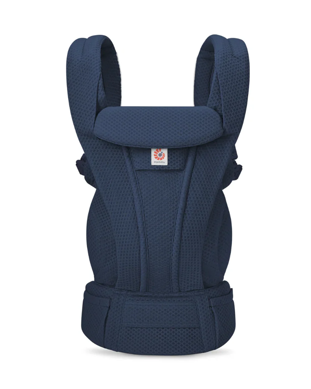 Ergobaby Omni Deluxe Mesh Baby Carrier-With 4 Carry Positions-SoftFlex Mesh For Easy Airflow-6 Storage Pockets-Adjustable Head Support-Breastfeeding Friendly-For 0 to 4Y (3.2 to 20 Kg)-Midnight Blue - Image 2