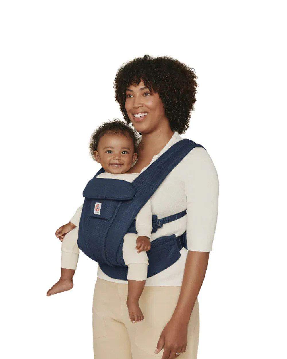 Ergobaby Omni Deluxe Mesh Baby Carrier-With 4 Carry Positions-SoftFlex Mesh For Easy Airflow-6 Storage Pockets-Adjustable Head Support-Breastfeeding Friendly-For 0 to 4Y (3.2 to 20 Kg)-Midnight Blue - Image 5