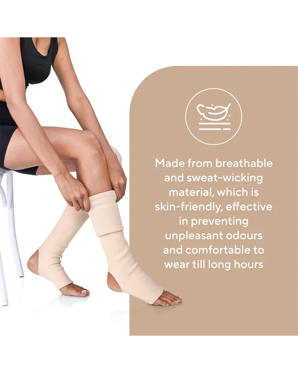 Fovera Compression Stockings-Improves Blood Circulation & Relieves Swelling & Leg Pain-During & After Pregnancy - Image 6
