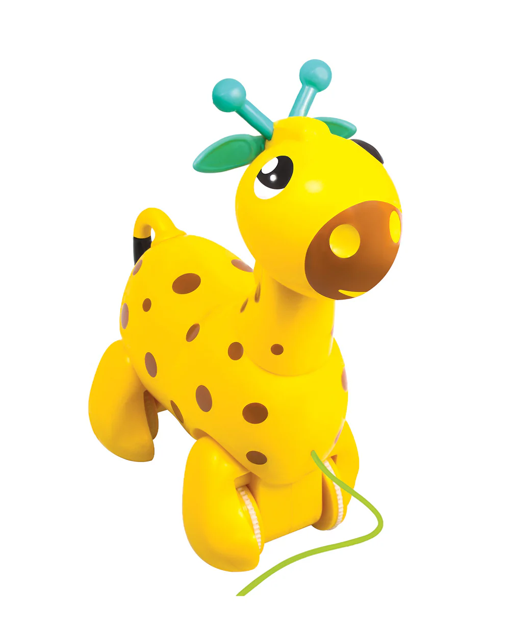 Funskool Giggles Nico The Giraffe-Develops Balance-Encourages Walking-Push & Pull Toy-Yellow-9M+ - Image 2