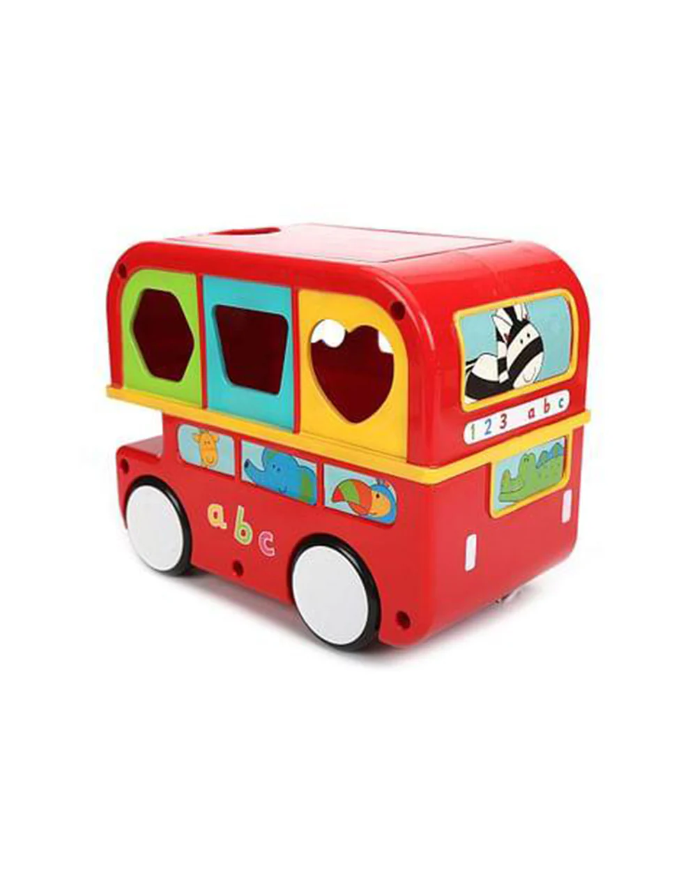 Funskool Giggles Shape Sorting Bus-Shape Sorter & Stacker-Learning & Educational Toys-12M+ - Image 3