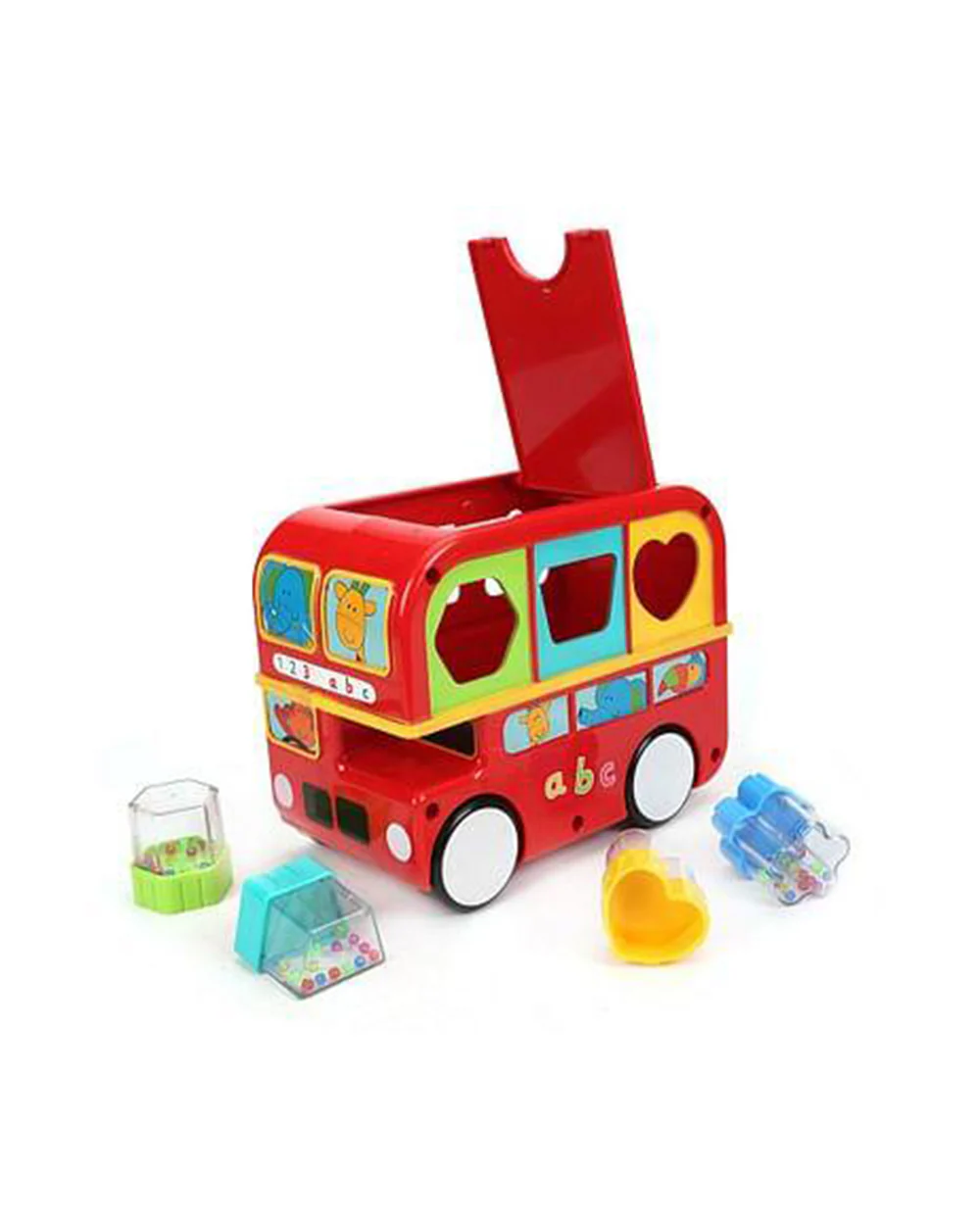 Funskool Giggles Shape Sorting Bus-Shape Sorter & Stacker-Learning & Educational Toys-12M+ - Image 5