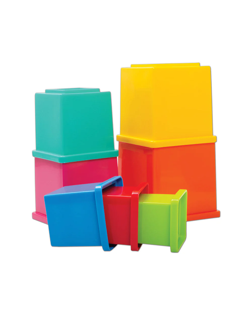 Funskool Giggles Stack N Tumble Gift Set-Shape Sorter & Stacker-Learning & Educational Toys-12M+ - Image 3