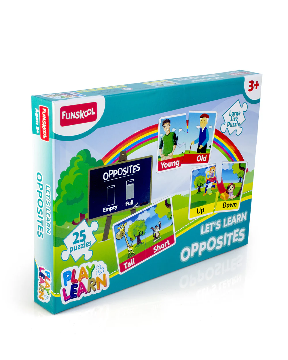 Funskool Play & Learn Opposites Puzzle-25 x 2 Pieces-Learning & Educational Toys-24M+ - Image 4