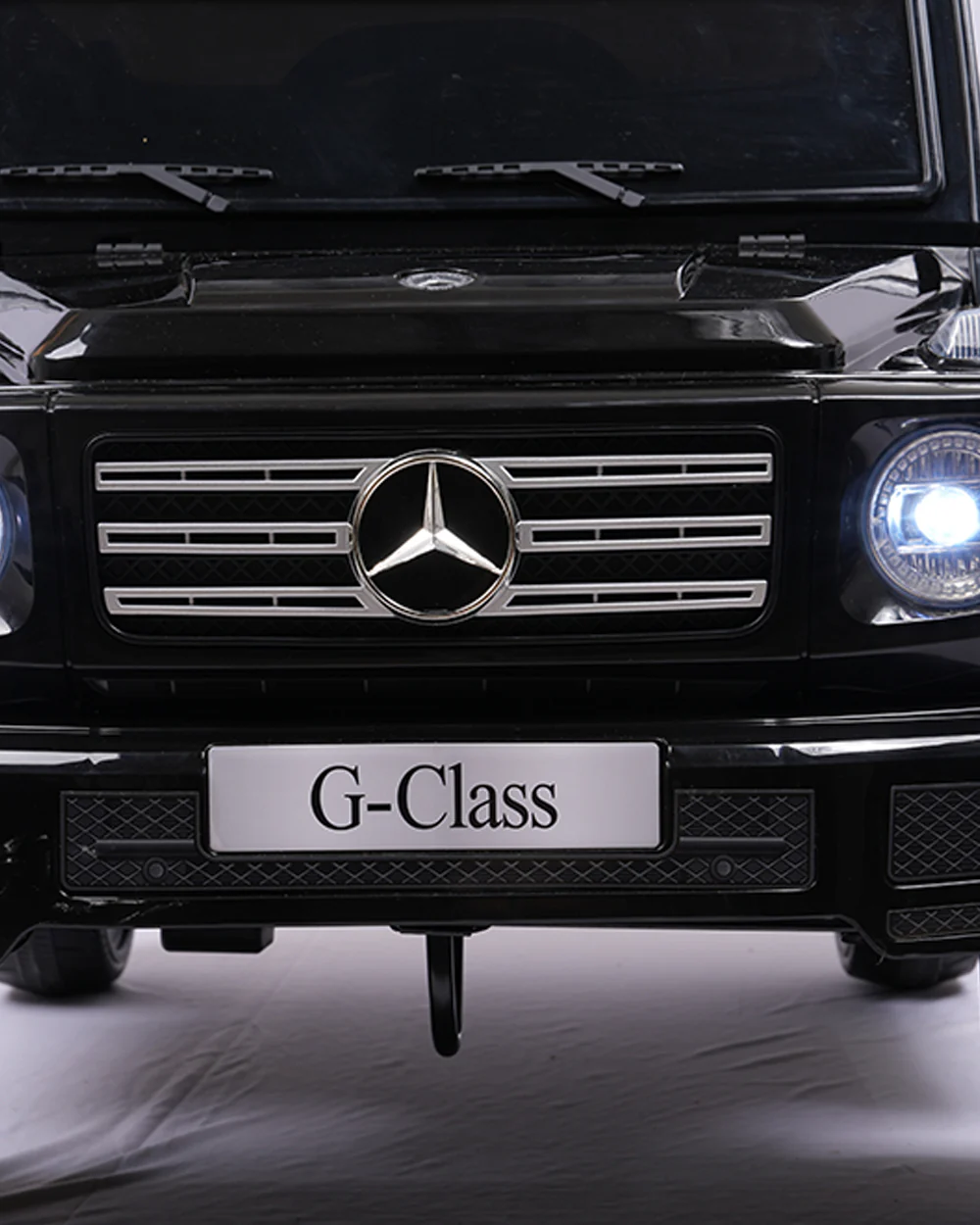 G Wagon Ride On Car-Battery Operated-With Manual or Remote Option to Steer-Tough Tires with Rear Suspension-Integrated Music-Emotorad-For 3Y+ (Upto 30 kg)-Black - Image 12