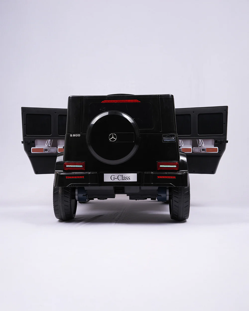 G Wagon Ride On Car-Battery Operated-With Manual or Remote Option to Steer-Tough Tires with Rear Suspension-Integrated Music-Emotorad-For 3Y+ (Upto 30 kg)-Black - Image 13