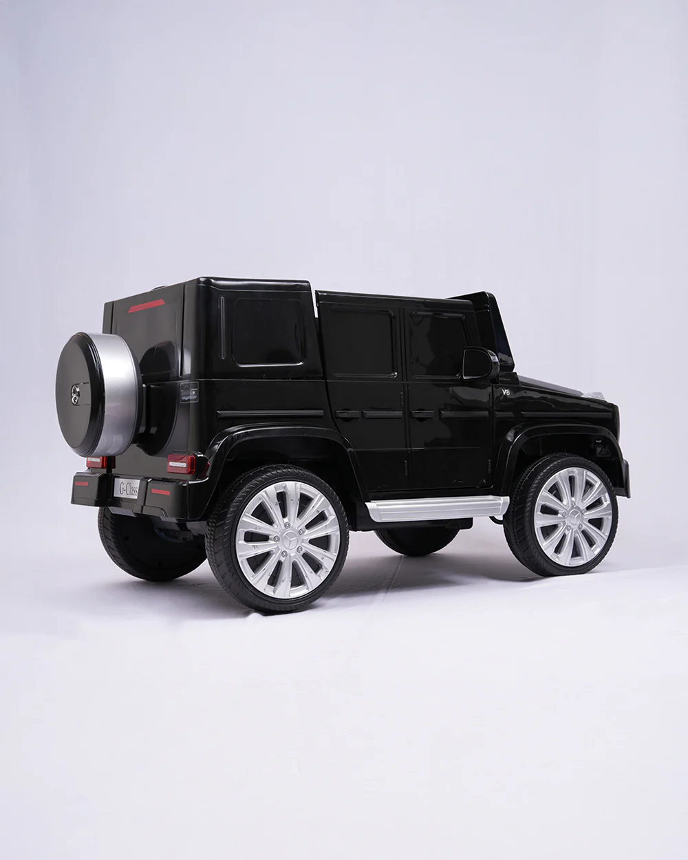 G Wagon Ride On Car-Battery Operated-With Manual or Remote Option to Steer-Tough Tires with Rear Suspension-Integrated Music-Emotorad-For 3Y+ (Upto 30 kg)-Black - Image 16