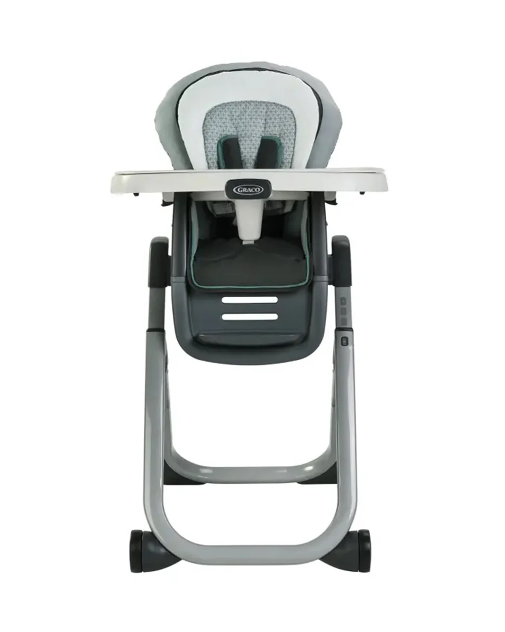 Graco DuoDiner DLX Baby High Chair-Seat 2 Kids at Once-Convertible To Booster Seat-4M to 6Y (Upto 25Kg)-Grey - Image 2