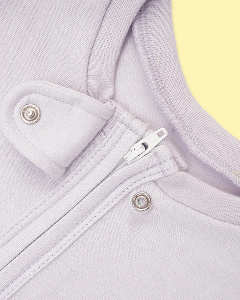 Greendigo Lilac Sleepsuit-Lullaby-100% Pure Bamboo-For Infants - Image 5