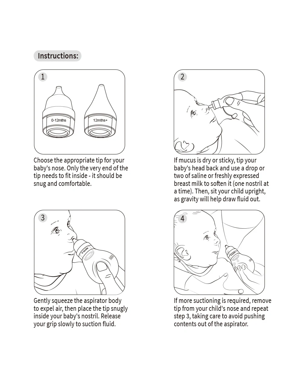 Haakaa Easy Squeezy Silicone Bulb Syringe-Baby Nose Cleaner-Two-piece Design for Easy Use-For Newborn - Image 17