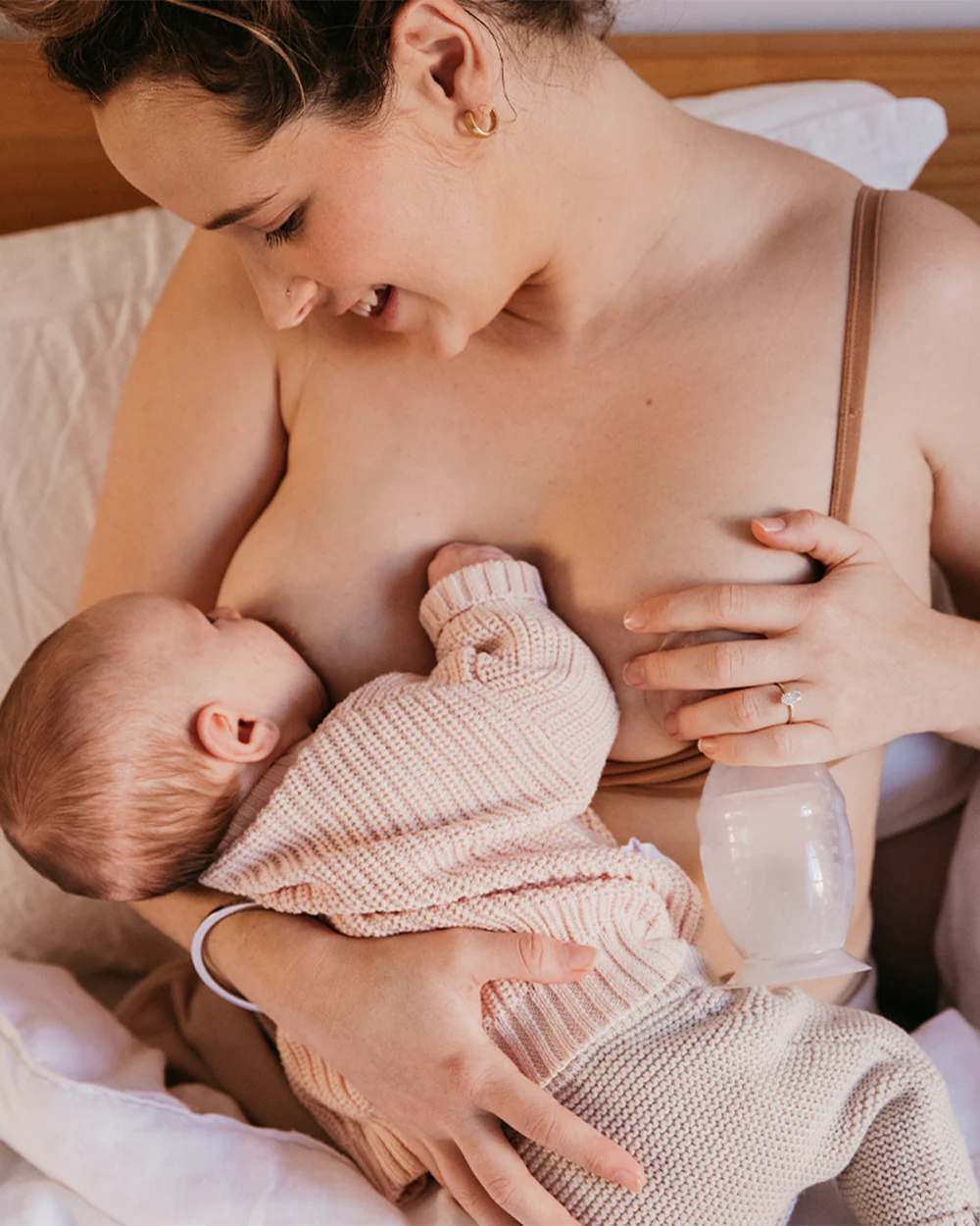 Haakaa Gen 2 Silicone Manual Breast Pump-Comes with Suction Base & Silicone Cap-Compact Size-BPA & PVC Free-Grey - Image 13