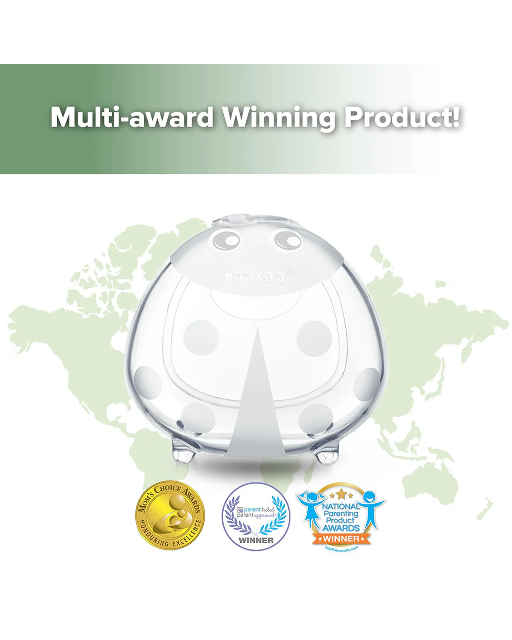 Haakaa Ladybug Silicone Breast Milk Collector-100% Medical Grade Silicone-One-piece Design with No Joints-75ml - Image 12