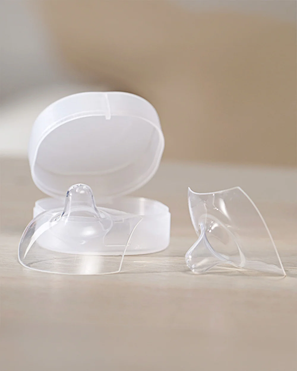 Haakaa Nipple Shields-Ultra Thin & Super Soft Silicone-100% Food-Grade Silicone-Pack of 2-For Breastfeeding Moms - Image 3