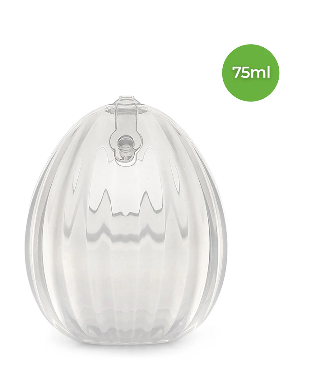 Haakaa Shell Wearable Silicone Breast Pump-100% Medical Grade Silicone-Discreet & Hands-Free Design for Comfortable Expression-BPA & PVC Free-75ml - Image 2
